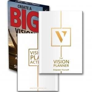 The Vision Planner (White Gloss) – Entrepreneur Edition